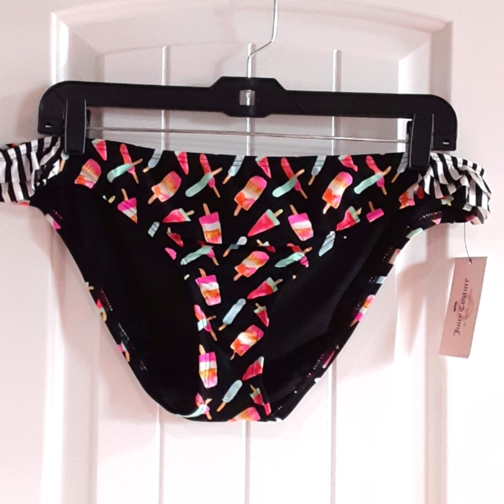 Juicy Couture,  Juicy Pops Ruffle Bikini Bottom,  XL